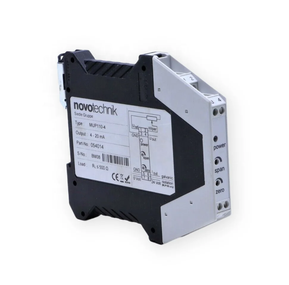 

Новые преобразователи сигналов NOVOtechnik MUP-110-0, MUP-110-1, MUP-110-4: высокоточные роторные датчики положения (энкодеры)