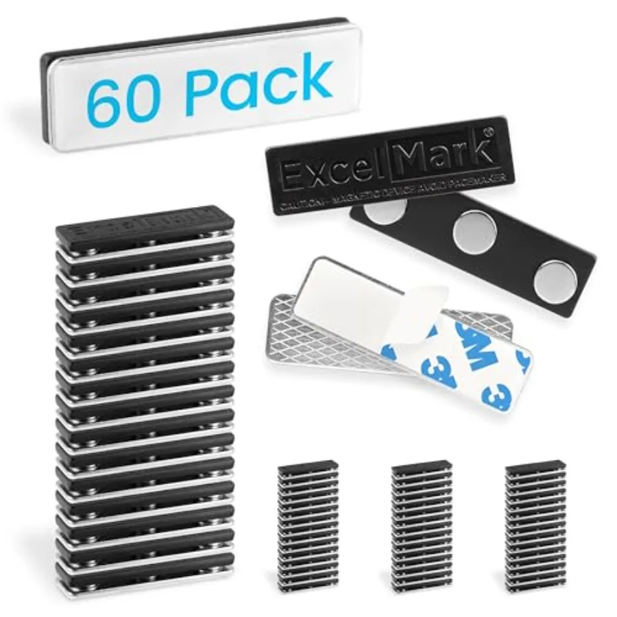 

Магнитные держатели для бейджей с неодимовыми магнитами премиум-класса