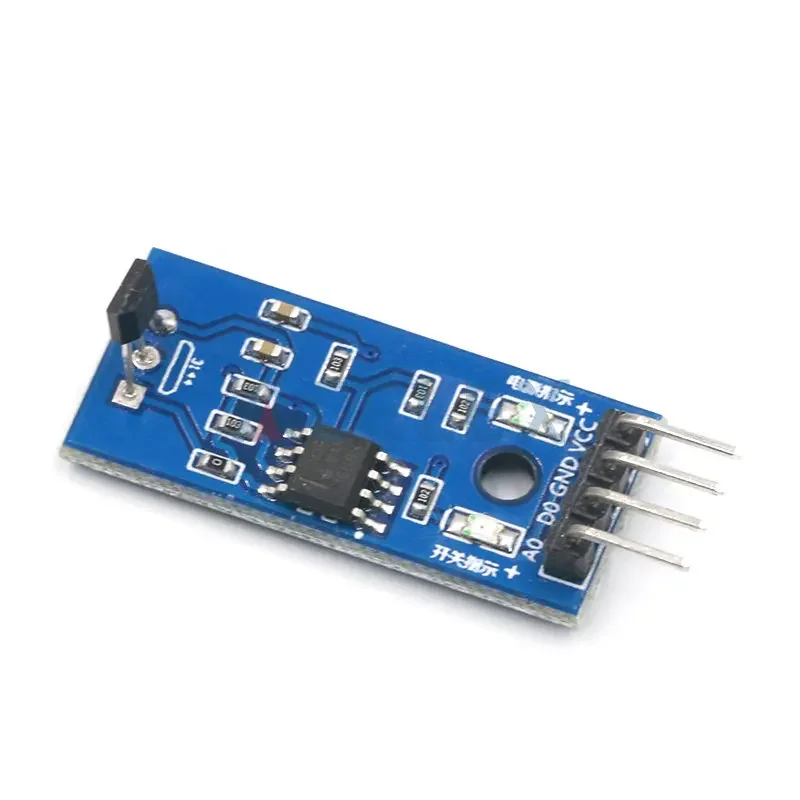 Hall Sensors Module 3144E 4pin Hall Switch Speed Magnetic Swiches Speed Counting Sensor Module For Arduino Smart Car