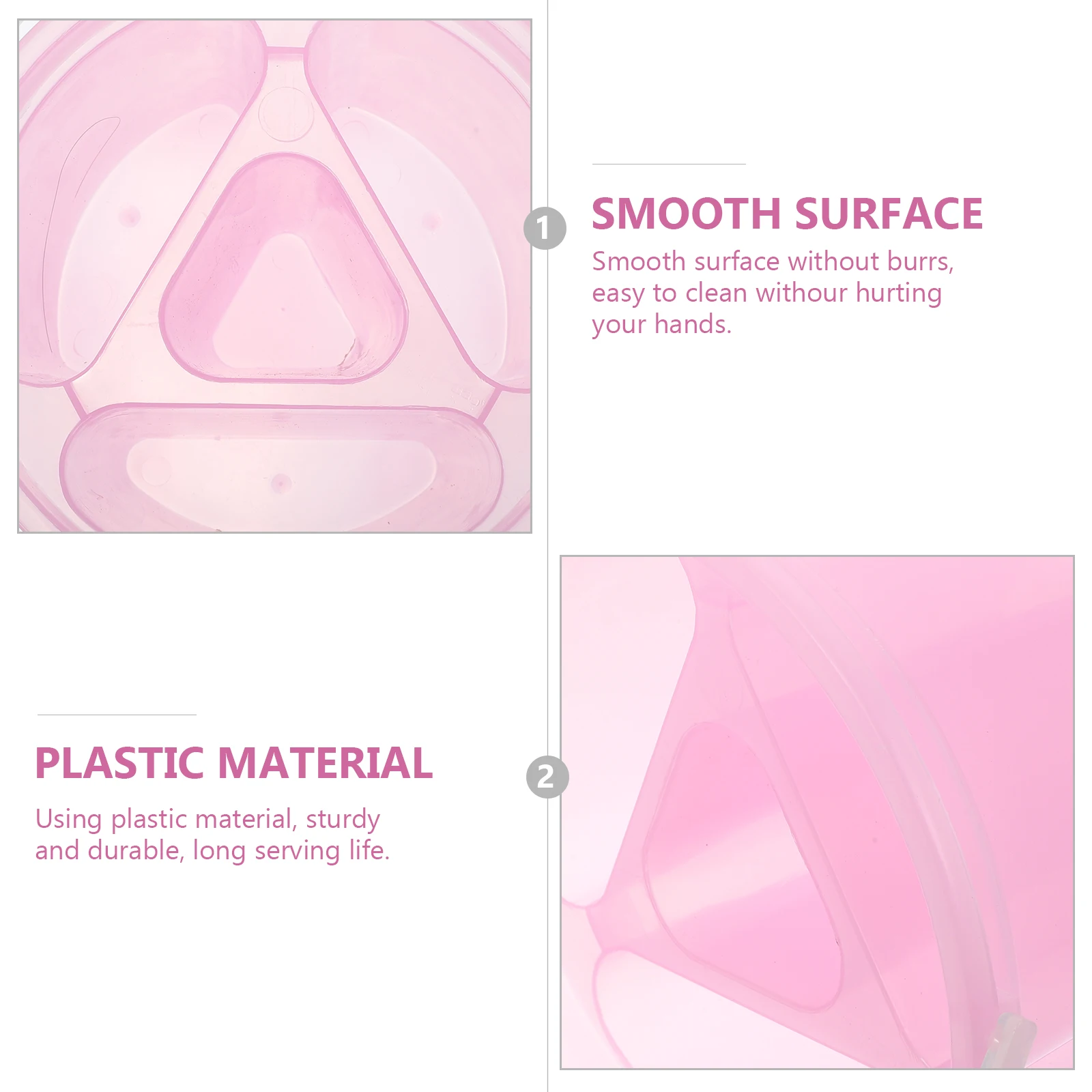 

2 Pcs Pencil Bucket Brush Rinser Painting Washer Basin Watercolor Washing Buckets Dispenser Container