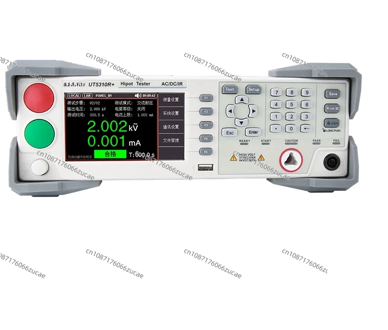 Newest Product UT5320R+ HIPOT Tester AC DC Withstand Voltage Tester with RS232C Interface 4.3TFT LCD