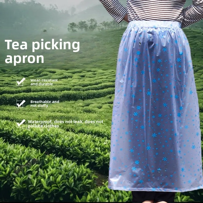 

Водонепроницаемый фартук-дождевик на талии из ПВХ для кухни, маслоотталкивающий, для уборки дома