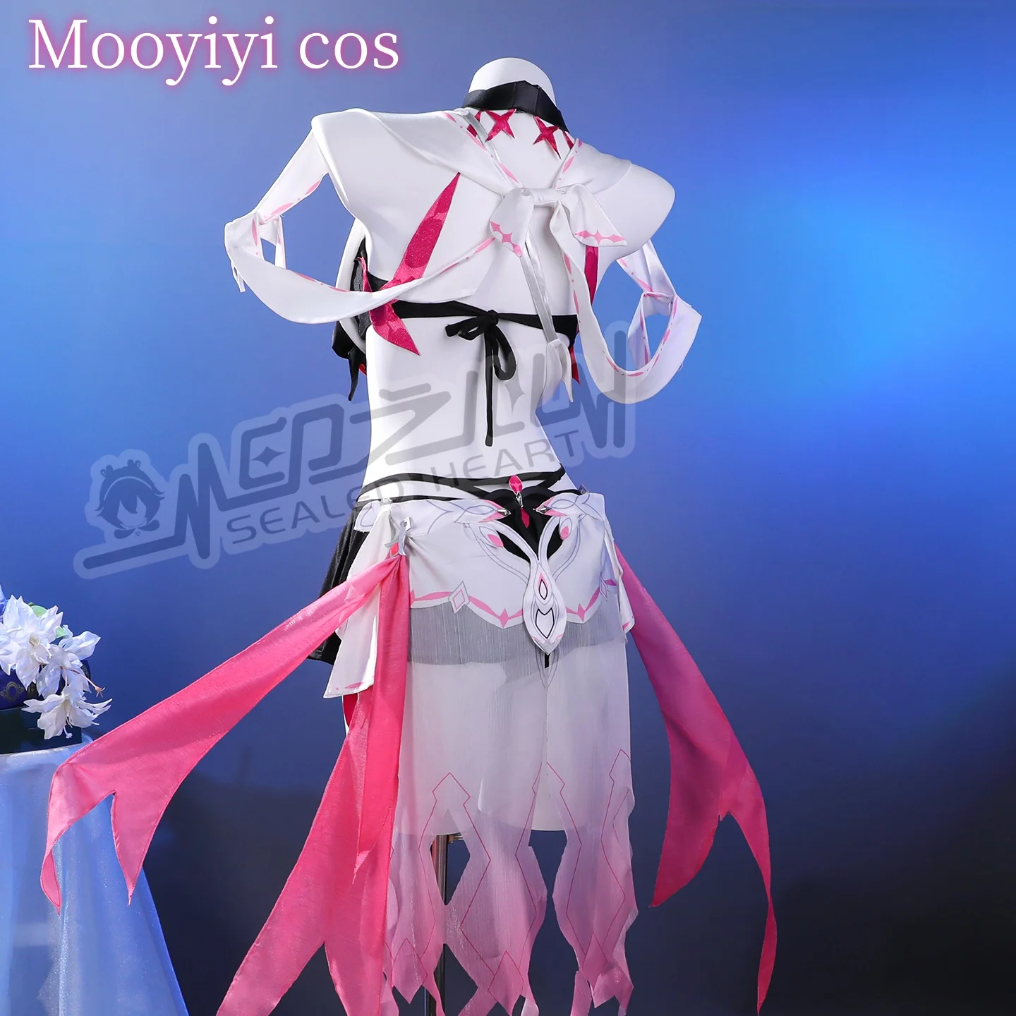 수영복 Thelema 코스프레 의상 할로윈 크리스마스 역할 놀이 파티 만화 전시회 여성 드레스 S-XL 게임 혼카이 임팩트