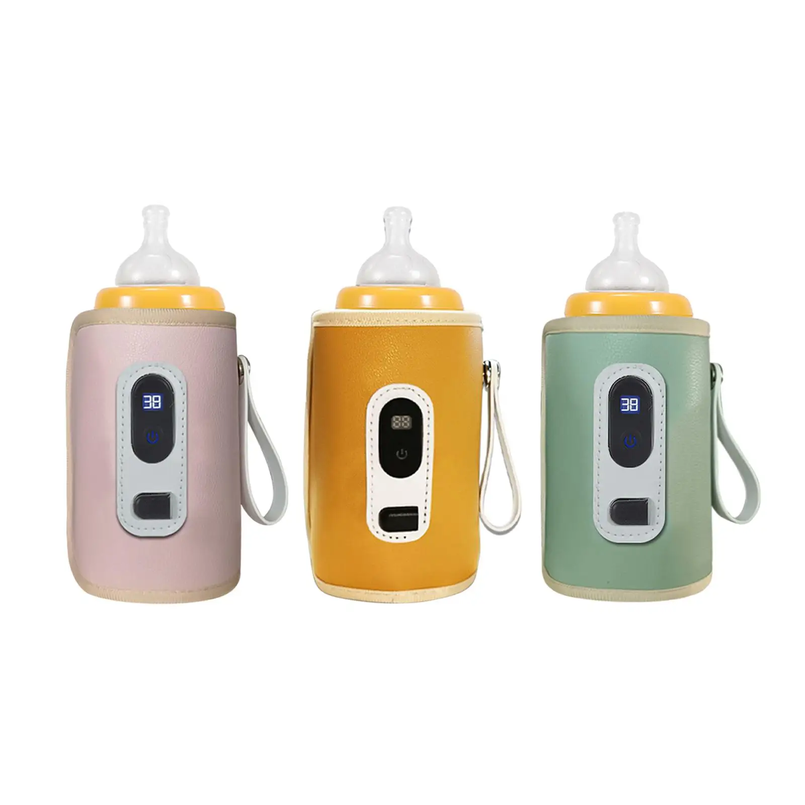 Milk Heat Keeper Temperature Adjustment for All Bottles USB Multifunctional Mug Milk Heater for Daily Use Picnic Travel Camping