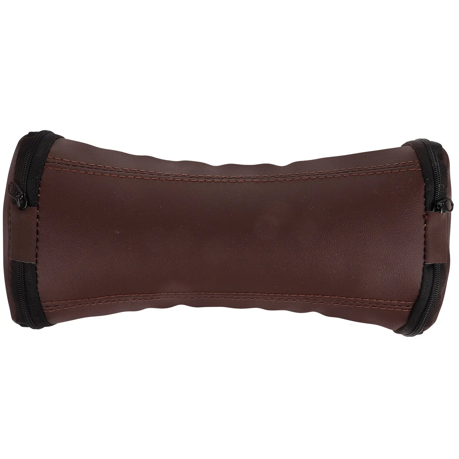 Hand Pulse Practice Pillow Nursing Student Wrist Support Training Aid Cotton Leather Brown 23 5 x 12 x 7 cm