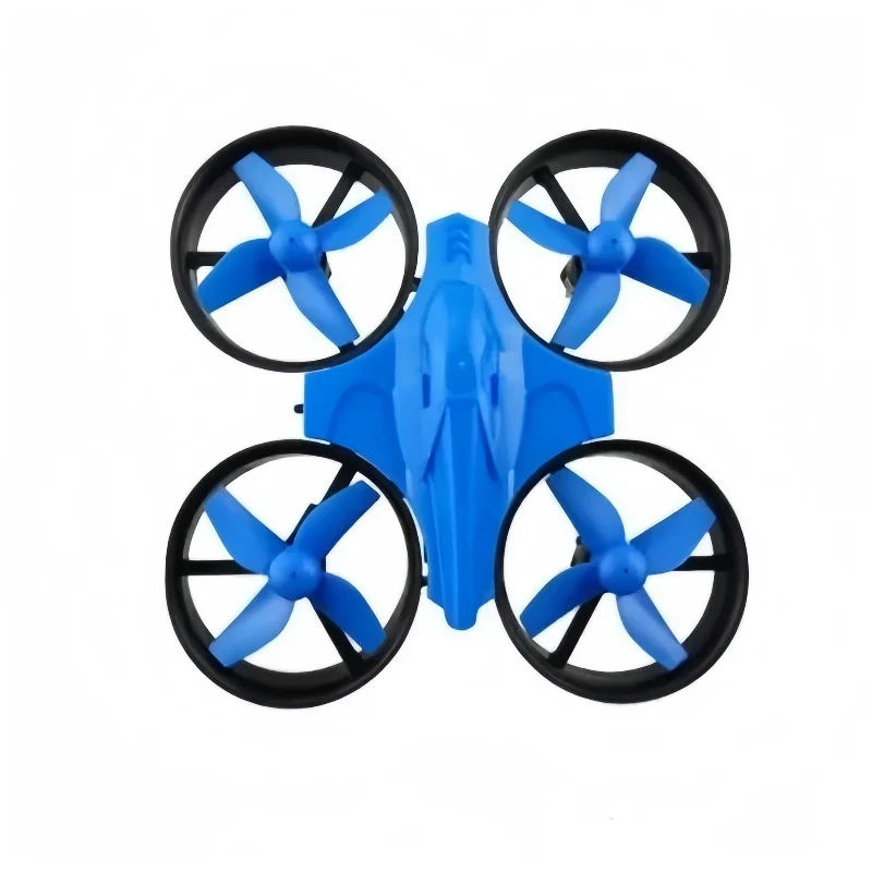 Blue DIY RC Drone JJRC H36 2.4G 4Channel 4-Axis Gyro Quadcopter RTF UFO Fit Eachine E010 360 Degree Flip LED Remote Controller