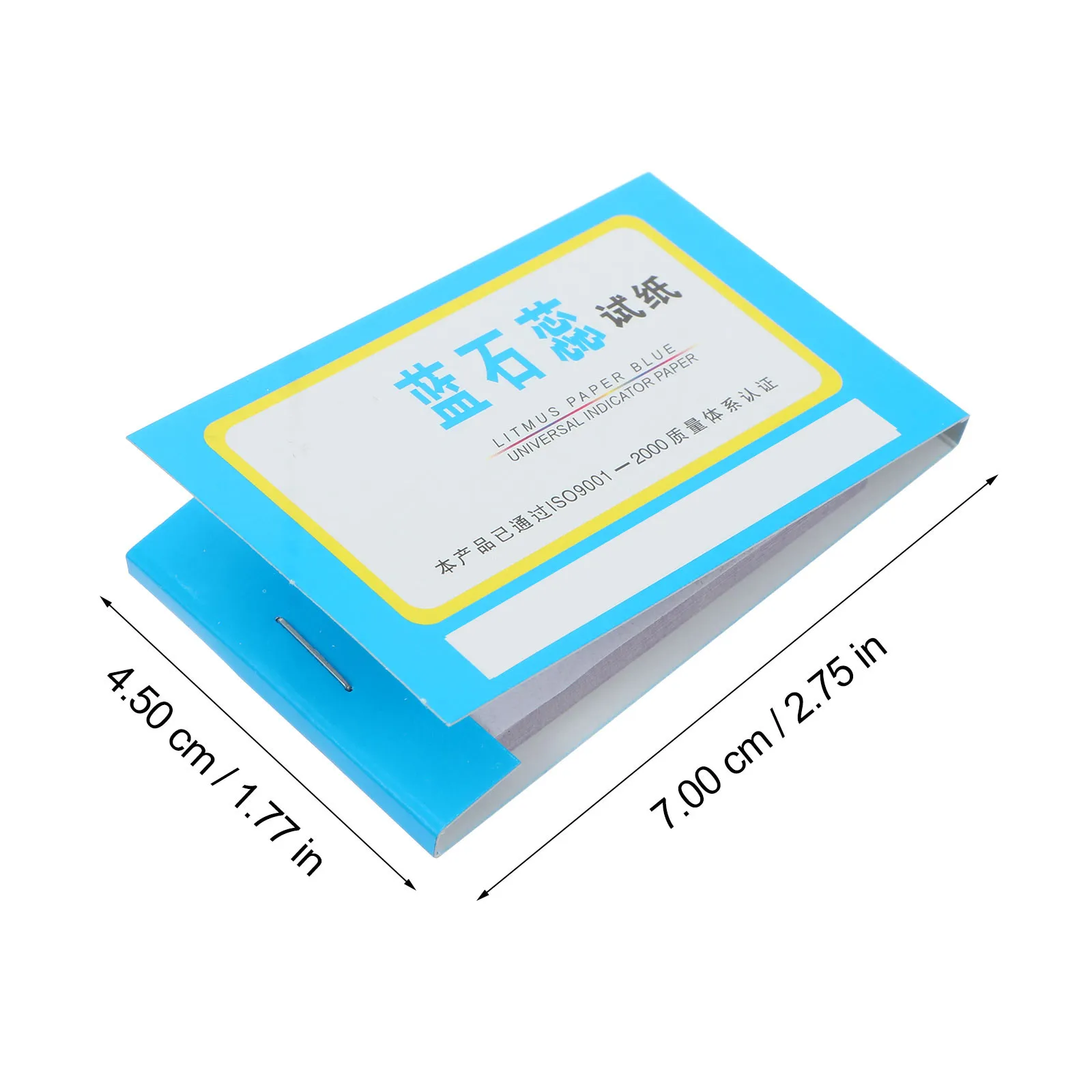 5Packs Acid Tester Blue Litmus Paper 400 Sheets Chemistry Experiment Supplies PH Test Strips Acid Indicator Paper