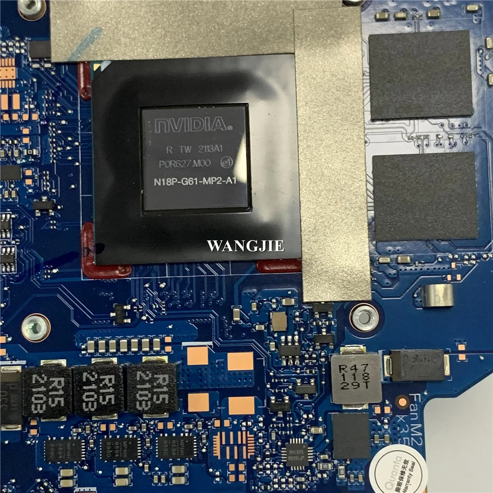 For HP PAVILION GAMING 15-EC1003CA 15-EC Laptop Motherboard M03074-601 DSC GTX1650 4GB R7 4800 WIN DAG3HDMB8D0 100% Working