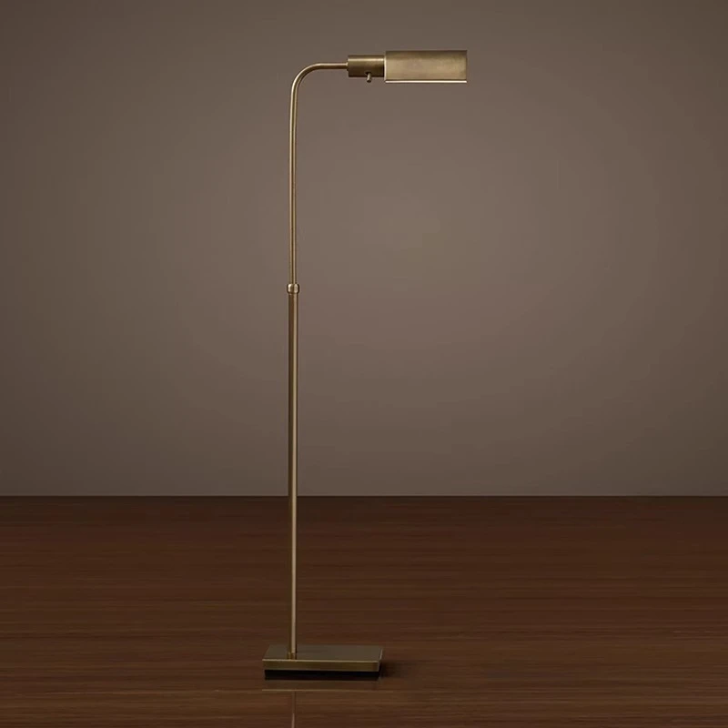 Living room floor lamp study light luxury reading bedroom floor lamp