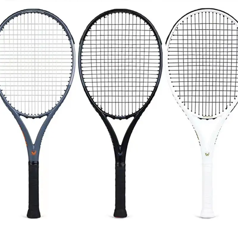 Customizable Lightweight High-Strength Carbon Fiber Tennis Rackets For 19*20 String Sports Competitions