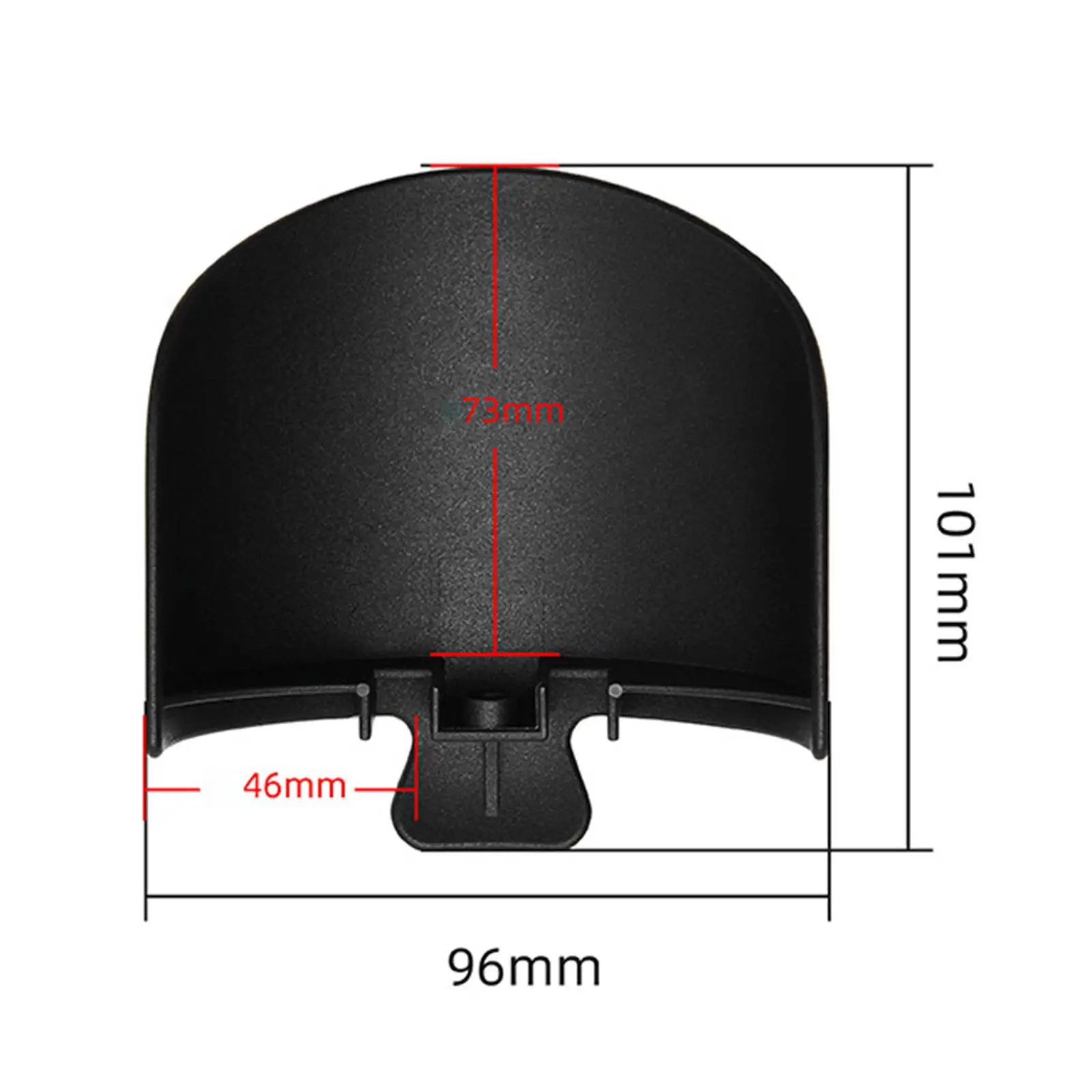 

amagogo Motorcycle Phone Mount Holder Sunshade Nylon Portable Black Waterproof