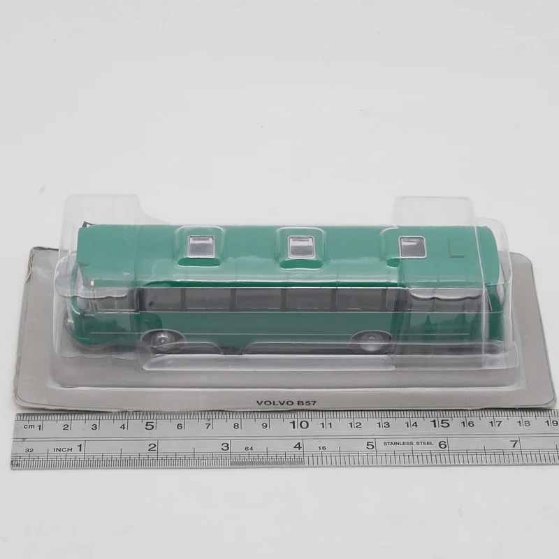 Diecast IXO 1:72 Scale Ist Volvo B57 Volvo Big Bus Swedish Bus Toy Model Alloy Car Model Collectible Toy Gift Souvenir Display