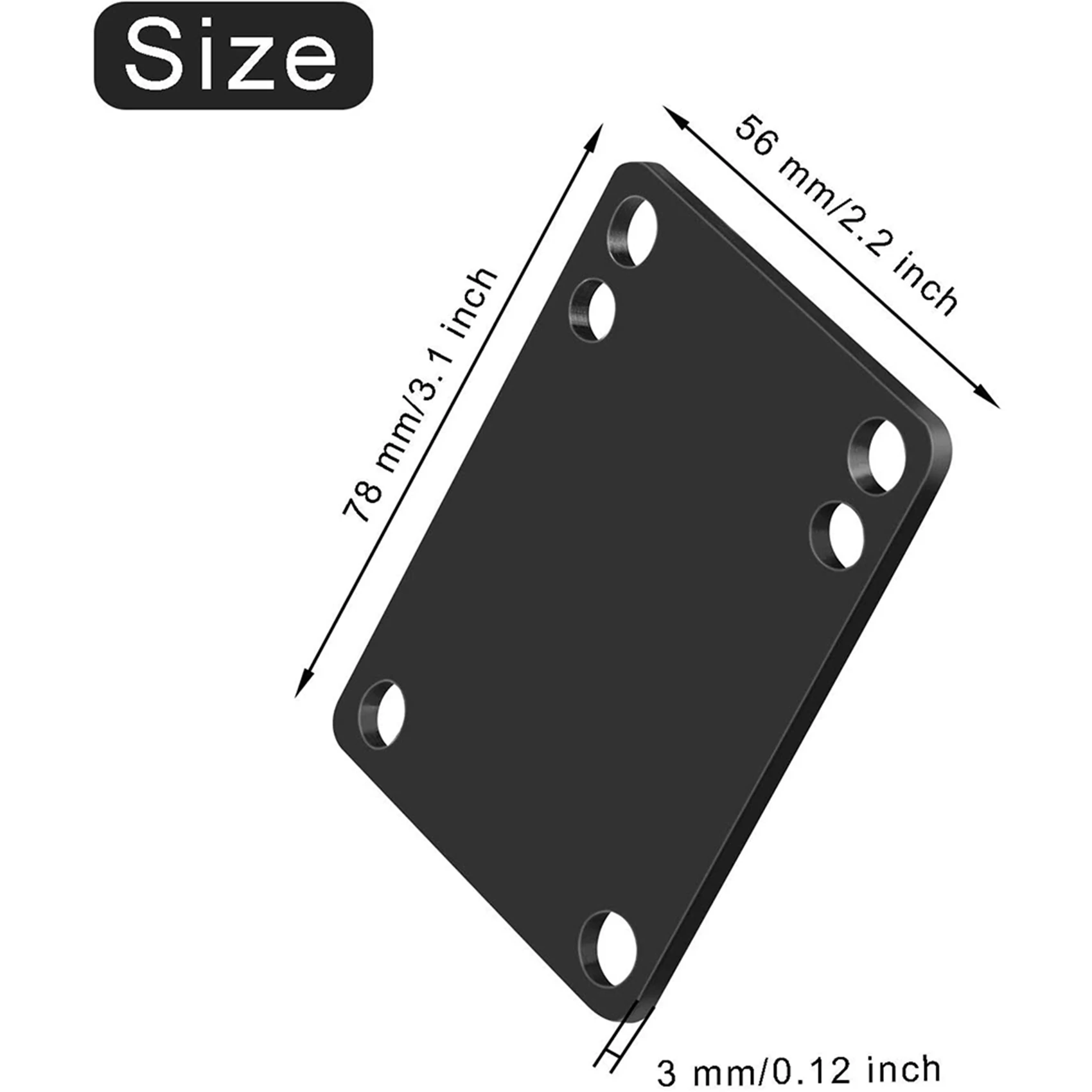 

Y67A-30 Pcs 3 Mm Skateboard Riser Shock Pads Longboard Rise Pads Skateboard Shock Pads Soft Longboard Shockpads