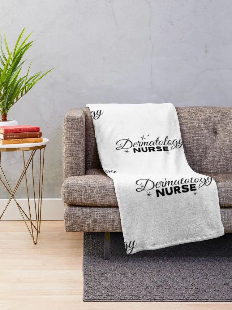 Dermatology Nurse 3 Throw Blanket Picnic Travel Stuffeds Blankets