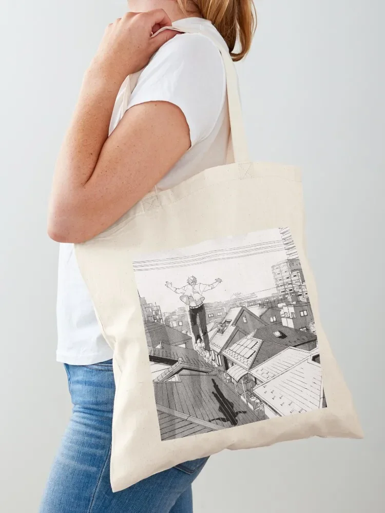 

Blue Period Manga Panel Tote Bag Eco bag shopper bag women Canvas Shopper handbag