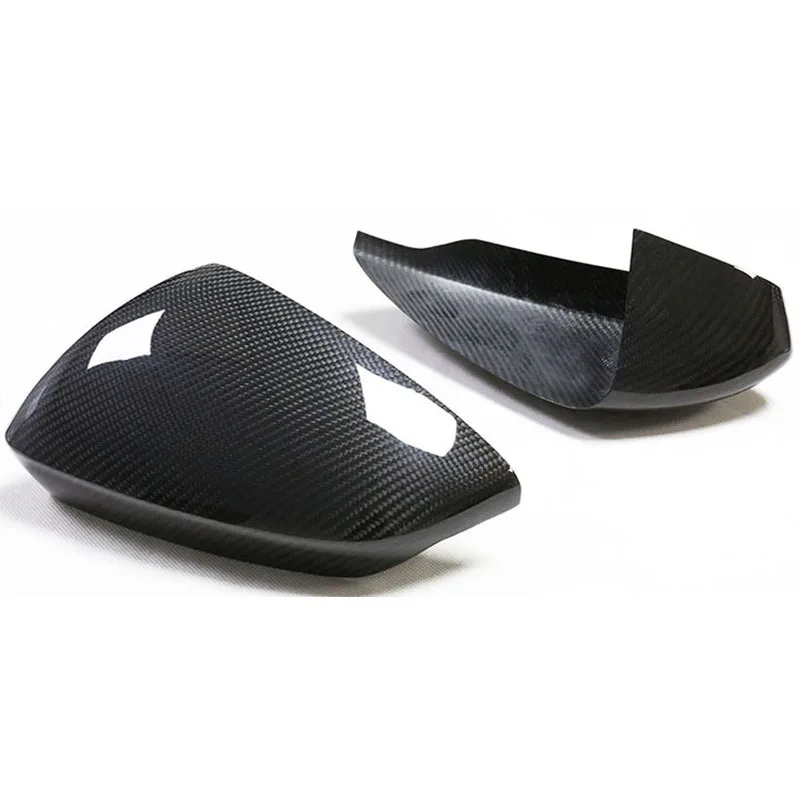 

For AUDI A3 S3 RS3 Dry Carbon Fiber Mounted Rearview Mirror Case modification Accessories Body Kit 2021