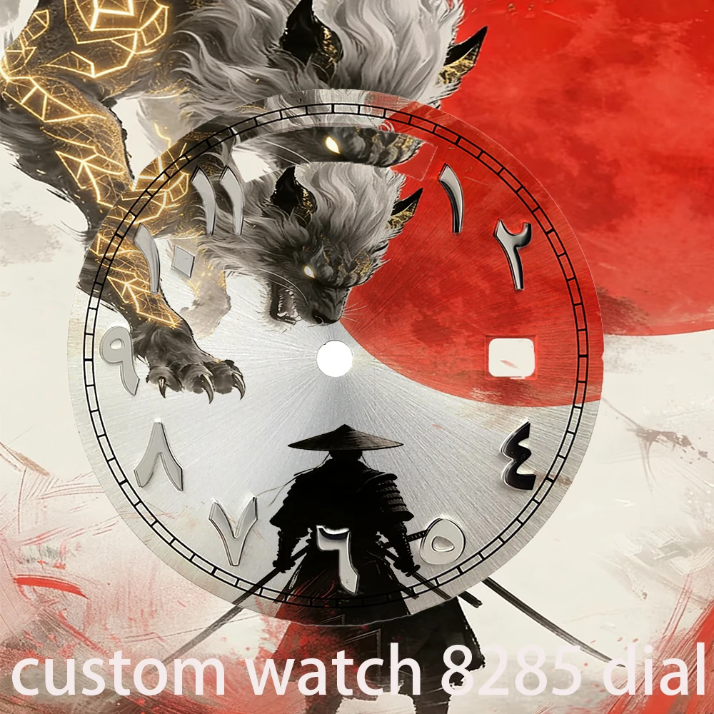 

MIYOTA8285 циферблат 31 мм индивидуальный логотип арабский креативный циферблат часов подходит Miyota8285 аксессуары для часов с механизмом инструменты для ремонта