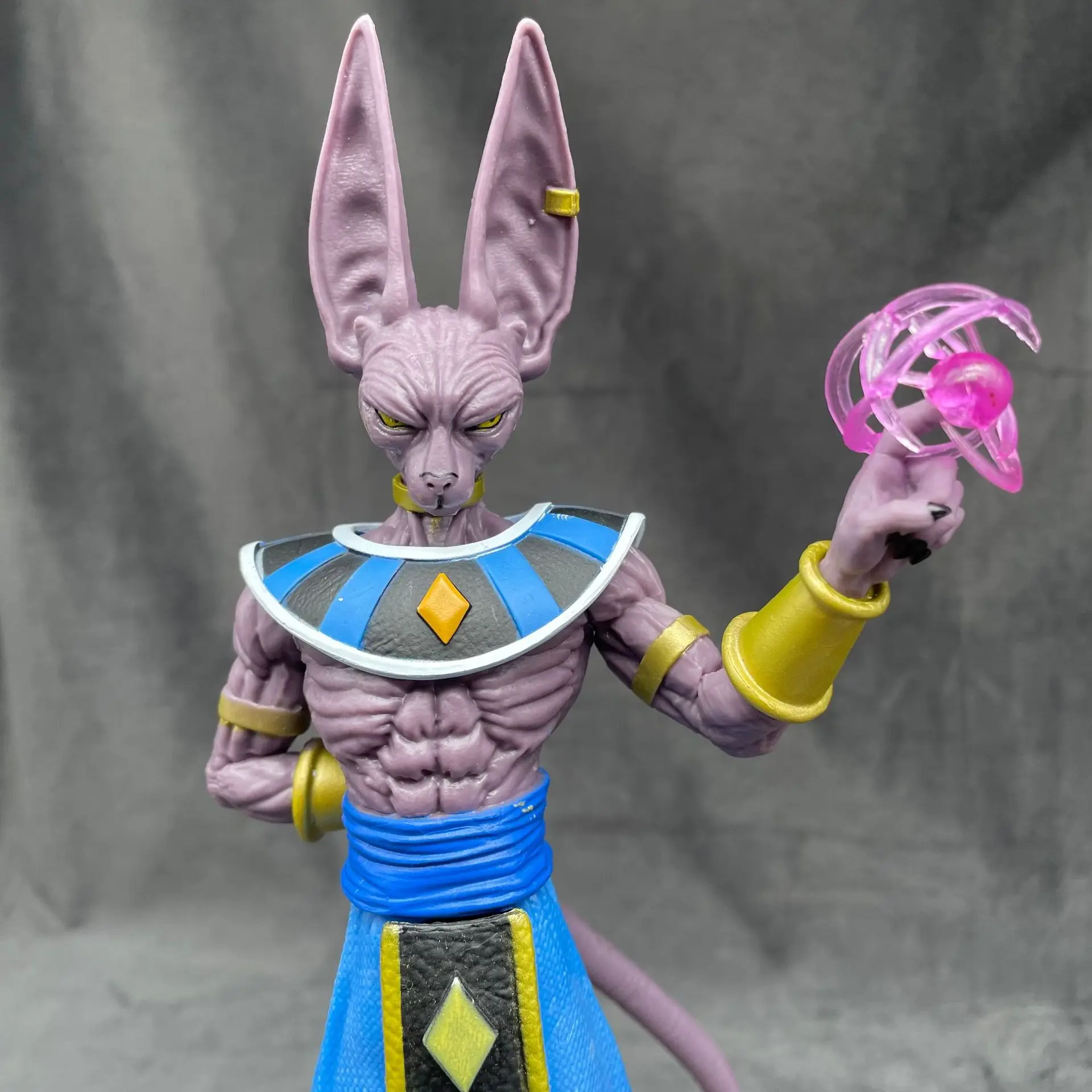 Figura de acción de Dragon Ball Beerus para niños, modelo de Anime, regalos coleccionables, 30cm