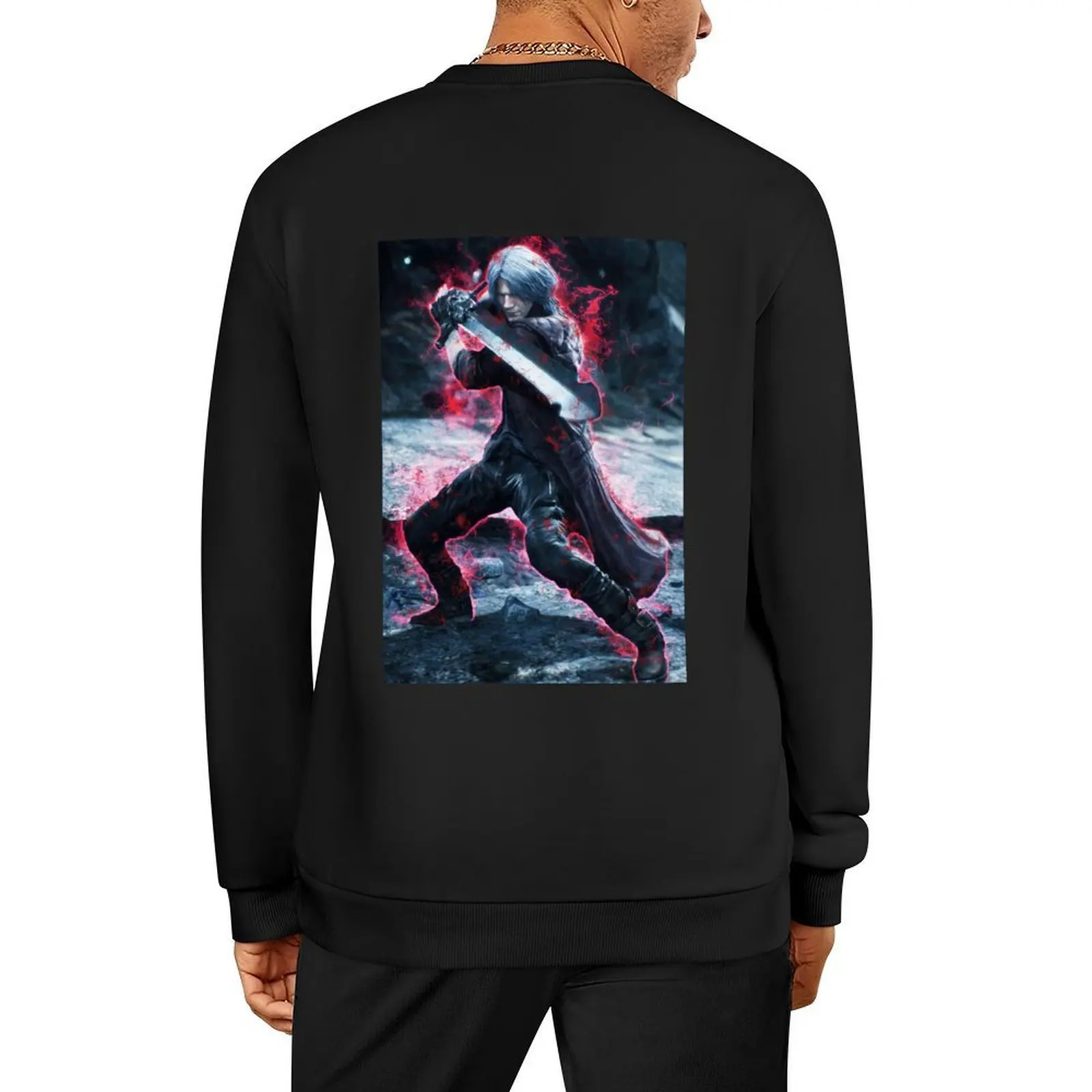 

Demon Pullover men's coat men's sweat-shirt set tracksuit men clothes for men sweatshirt male