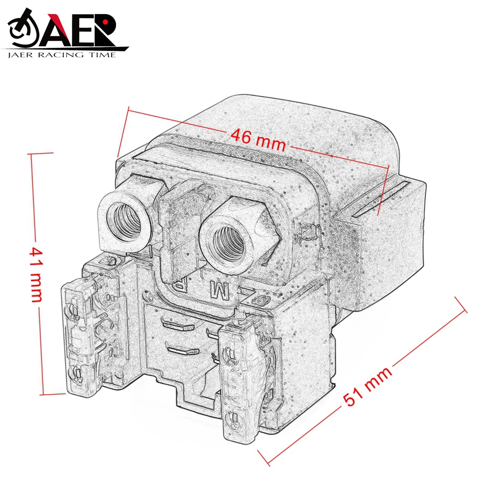 Starter Relay Solenoid for KTM Adv 1050 1190 RC8 SUPER Adventure 1290 EXC SX-F 200 250 300 450 500 ATV 450 XC 58211058000