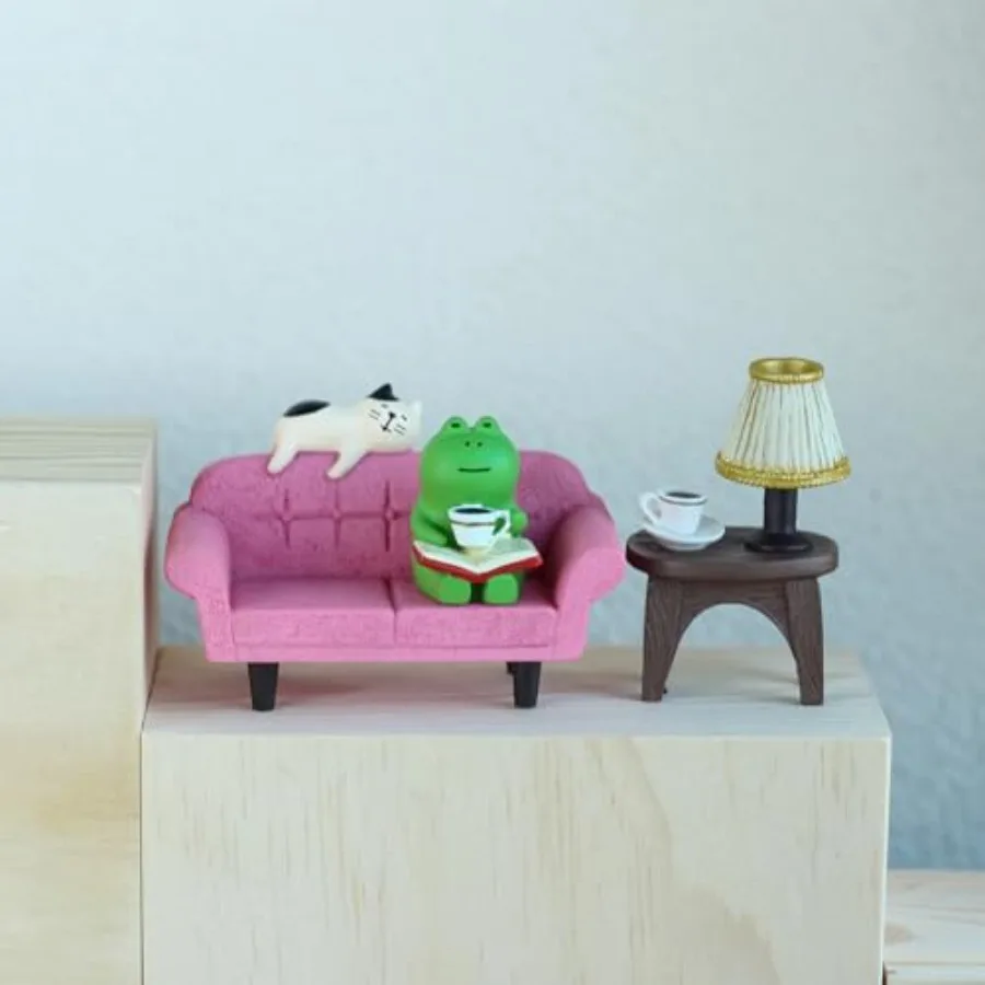 Cute Mini Frog Figurine with S - مراجعة Home Decor Resin وسعره