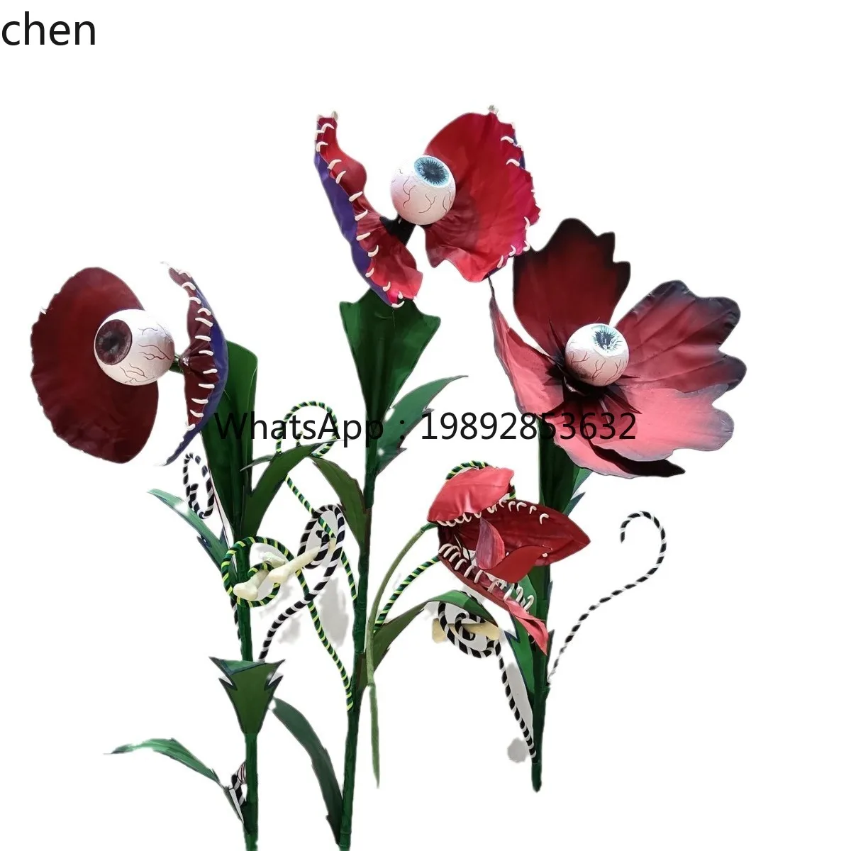 HT Bionic Tower Giant Flytrap Giant Extra Large Big Mouth Upright Giant Clamp Flytrap Viper Plant Green Plant