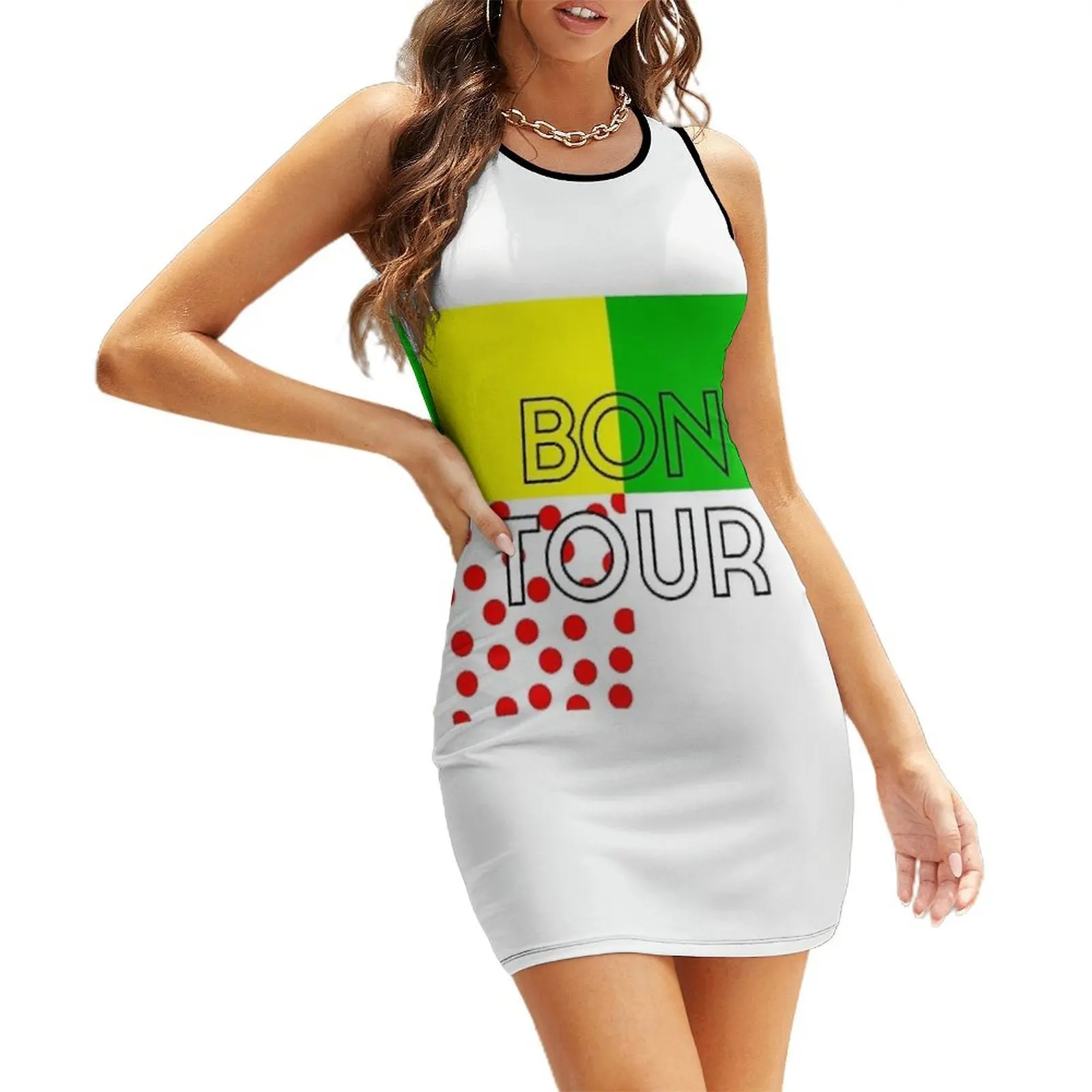 

Bon Tour Sleeveless Sundress dresses for prom Dress women Bridesmaid dress woman ceremony dresses