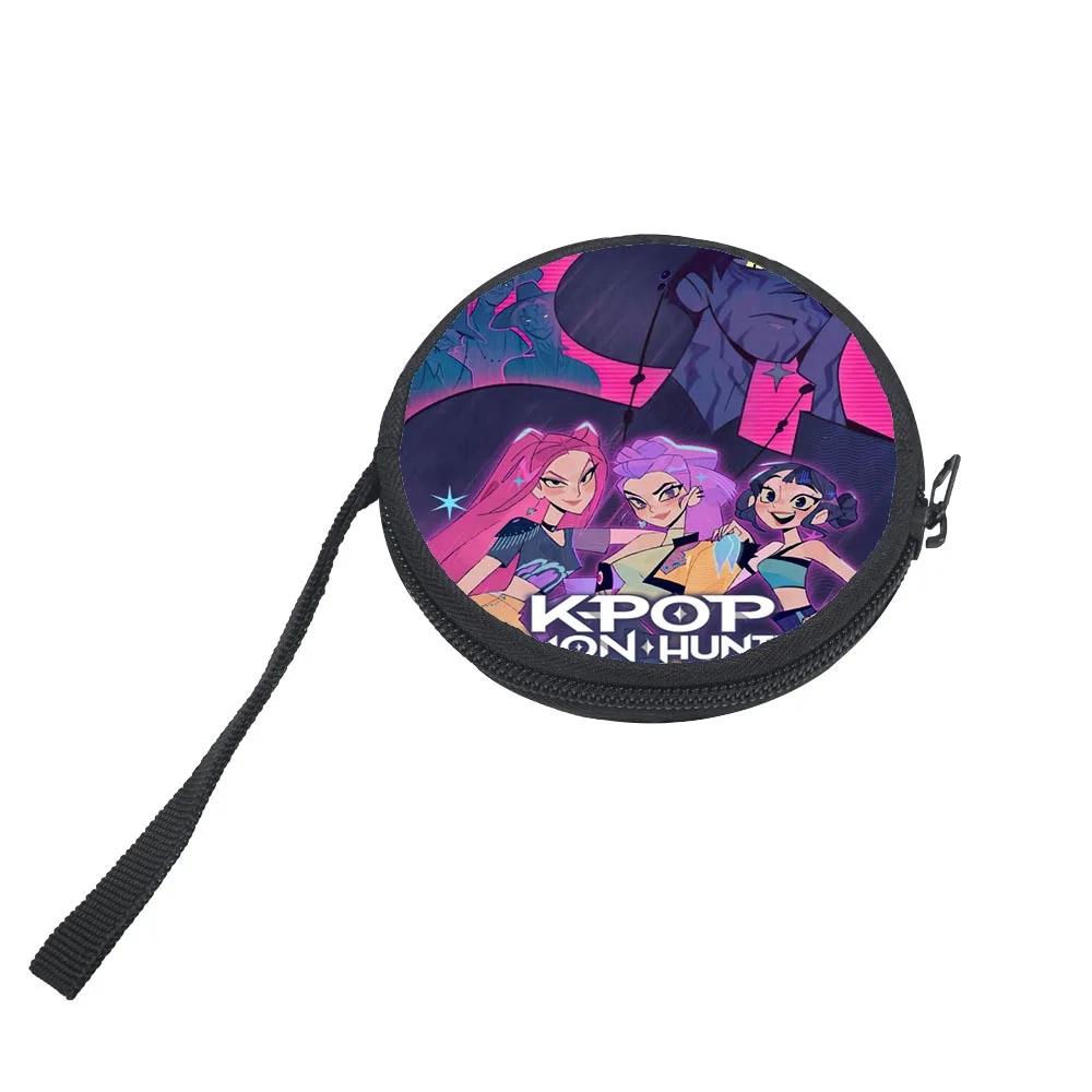 

KPop Demon Hunters Coin Wallet - Portable Key and Money Storage Bag for the Demon Girls Group.