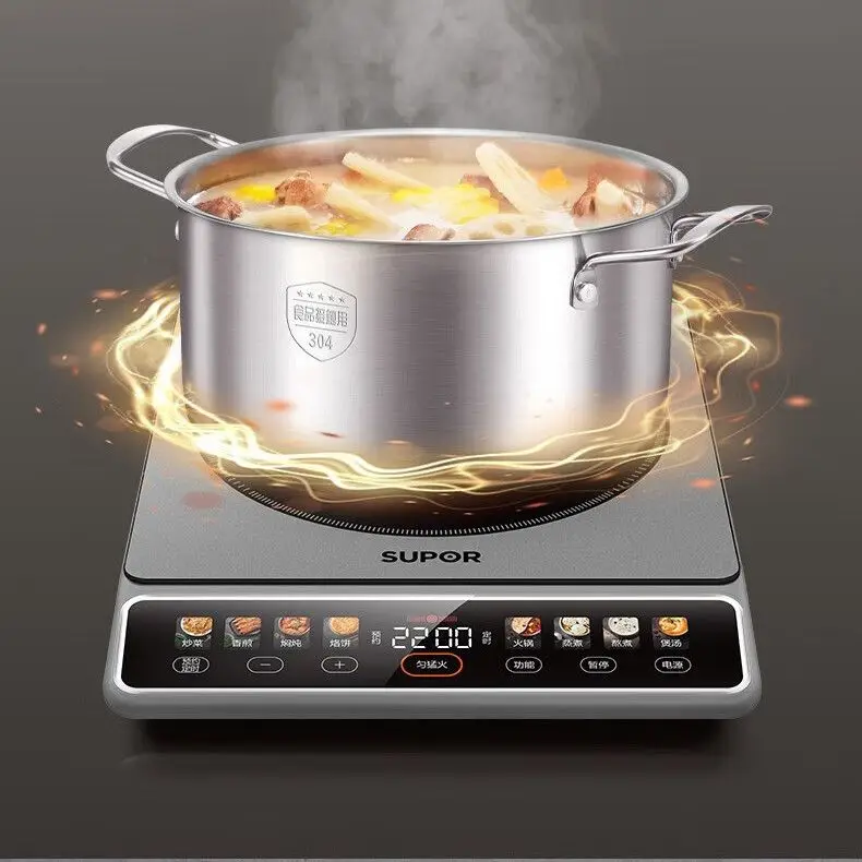 Intelligent High - Power Induction Cooker: Powerful Fire for Multifunctional and Energy Saving Stir Frying, Anti Burning