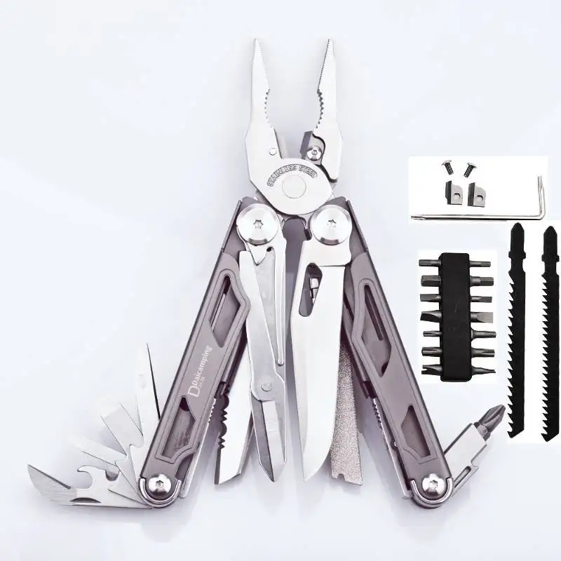 Daicamping DL30 Replaceable Part Knife Multi Tools Multi-tool Cutter EDC Multitool Survival Gear Plier Swiss Army Folding Knives