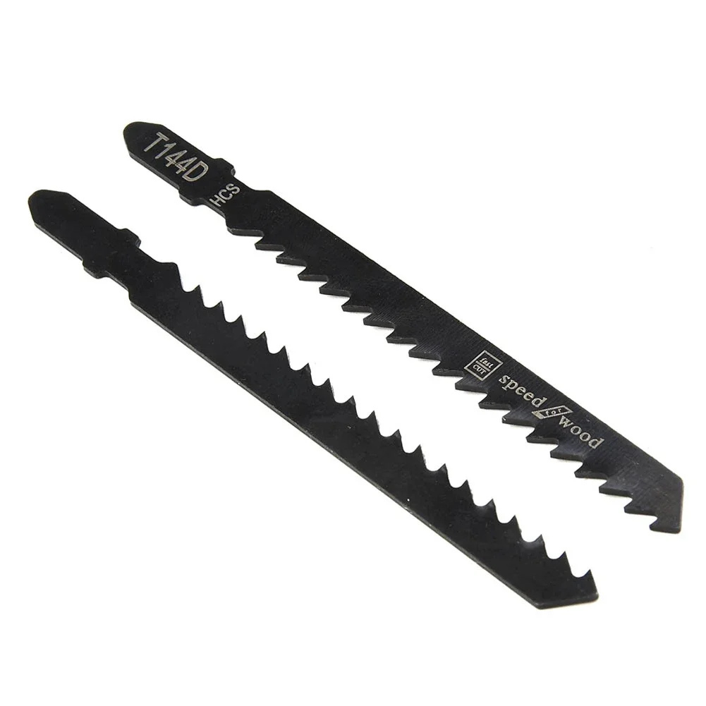 Imagem -05 - T-shank Curvo Lâminas de Jigsaw T144d Jig Saw Blade Hcs Ferramentas de Corte Rápido Acessórios para Ferramentas de Madeira 10 Pcs