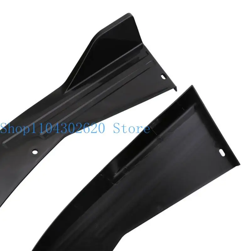 02DE Diffusor Seitenrock -Wickel -Splitter -Auto Heck Stoßfänger Spoiler Lippenflügel -Trimmschutz Anti -Crash