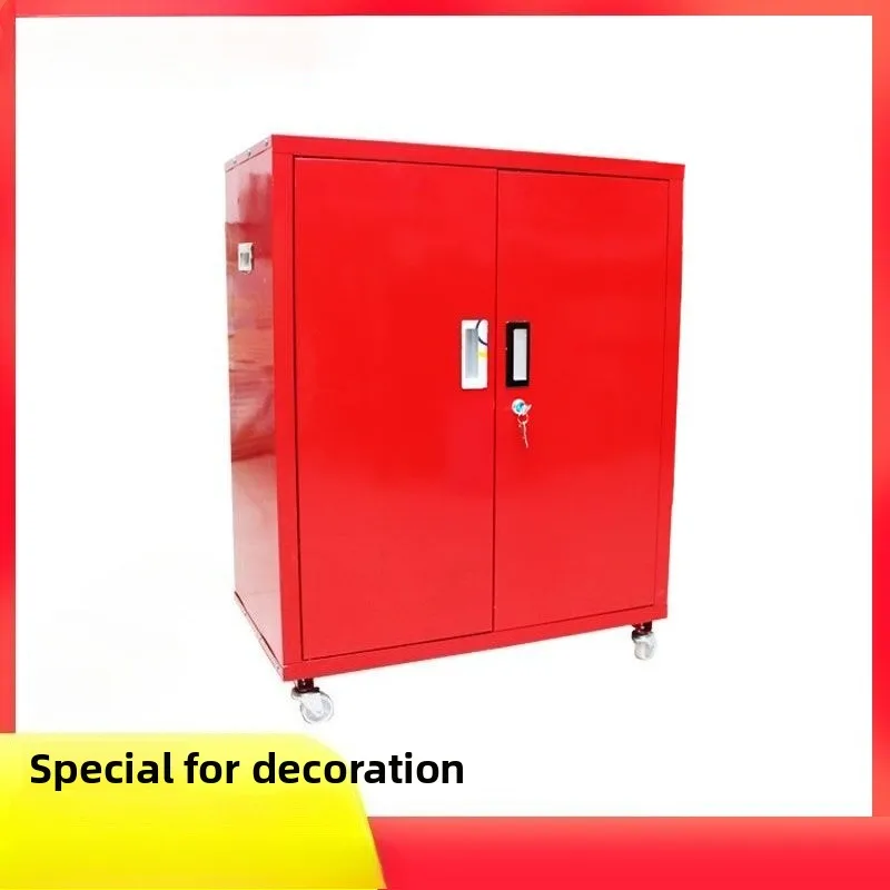 

M0bile metat tool chest with wheels suitable for constru ction sites home metal storage cabinet