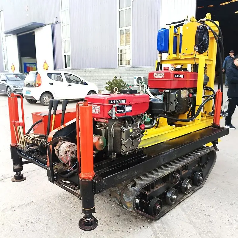 

Customized 25HP Portable Mobile Drill 150m Diesel Precision Water Well Drilling Rig