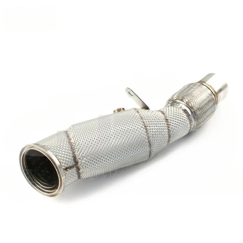 High Flow Downpipe For BMW 316 320 320GT B48 F30 F35 2.0T 2013-2023  Through/With ternary Exhaust Downpipe Exhaust System