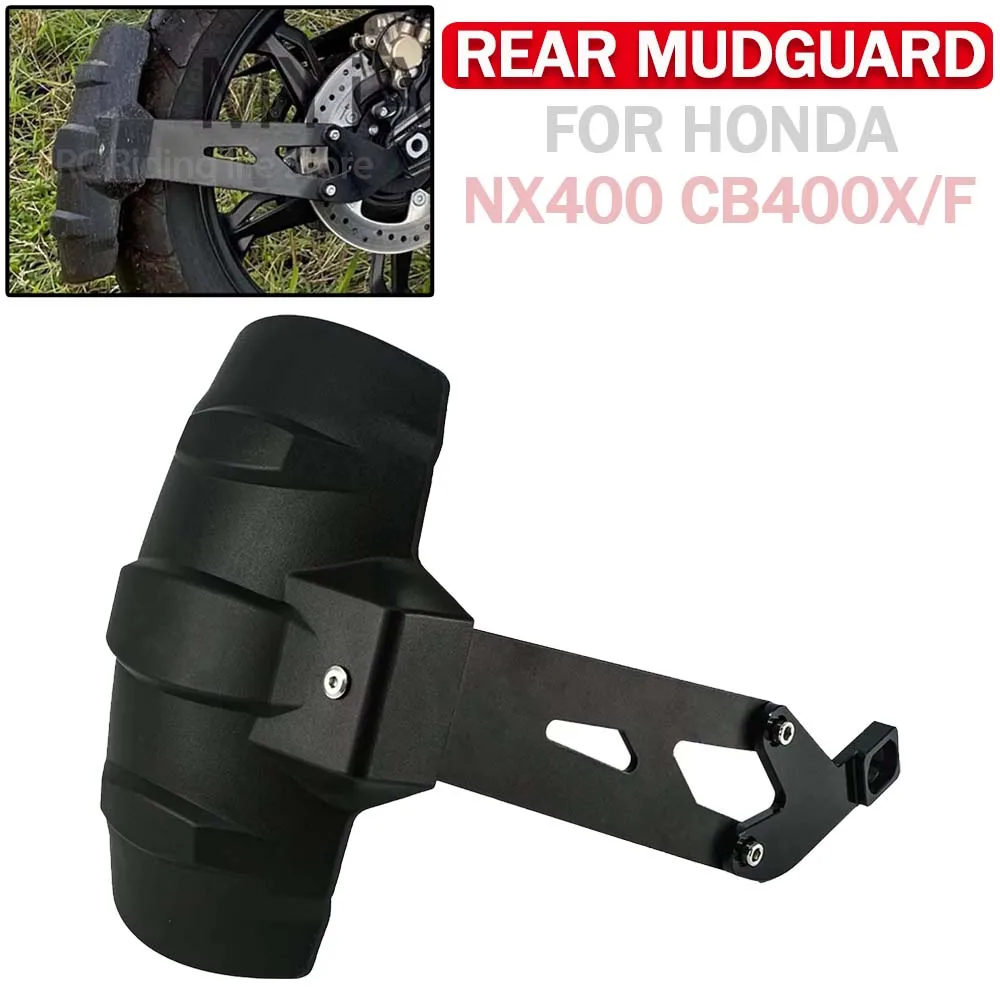 

Motorcycle Rear Mudguard Fender Sand Shield For Honda NX400 NX CB 400 X F CB400X CB 400X CB400F 400F Wheel Hugger Mud Guard