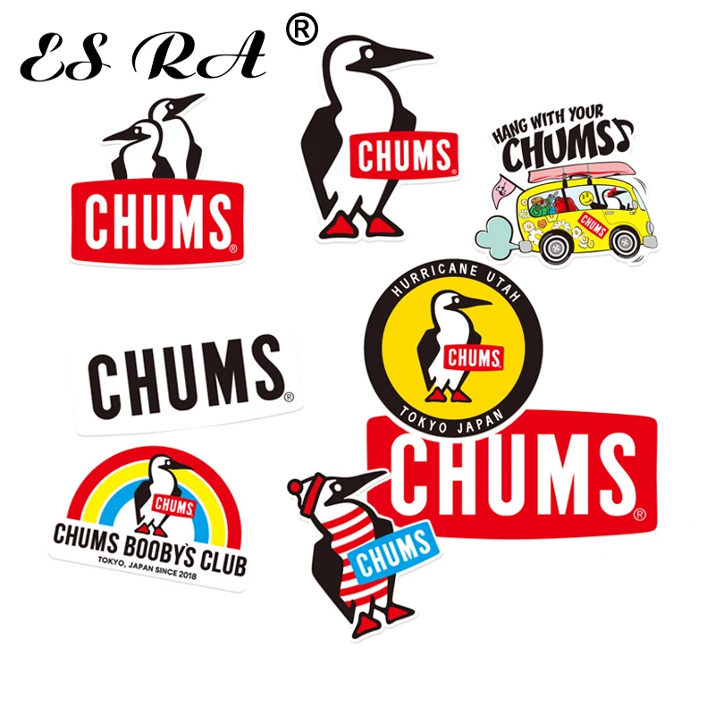 10 szt. Hurtowe Naklejki Winylowe Błyszczące Kemping Outdoor Marka Logo Pegatinas Wodoodporne na Samochód Przechowywanie Walizka Rower