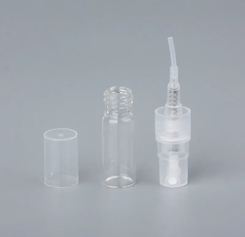 8/16PCS 2ml Parfüm Flasche Tragbare Glas Nachfüllbare Spray Flasche Zerstäuber Container Frauen Parfüm Pumpe Reise Flasche – Detail 3