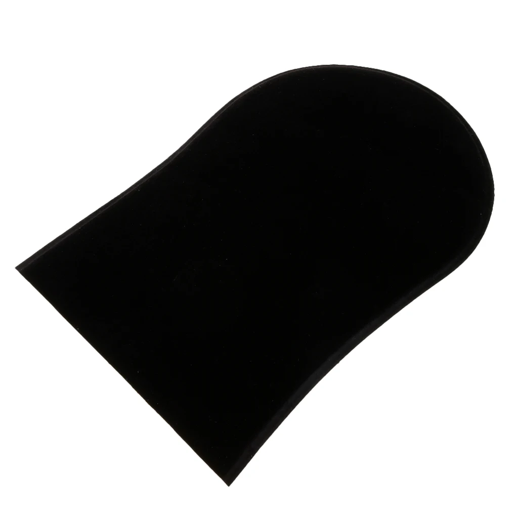 Raia do aplicador de bronzeamento reutilizável de bronzeamento de microfibra macia dupla face