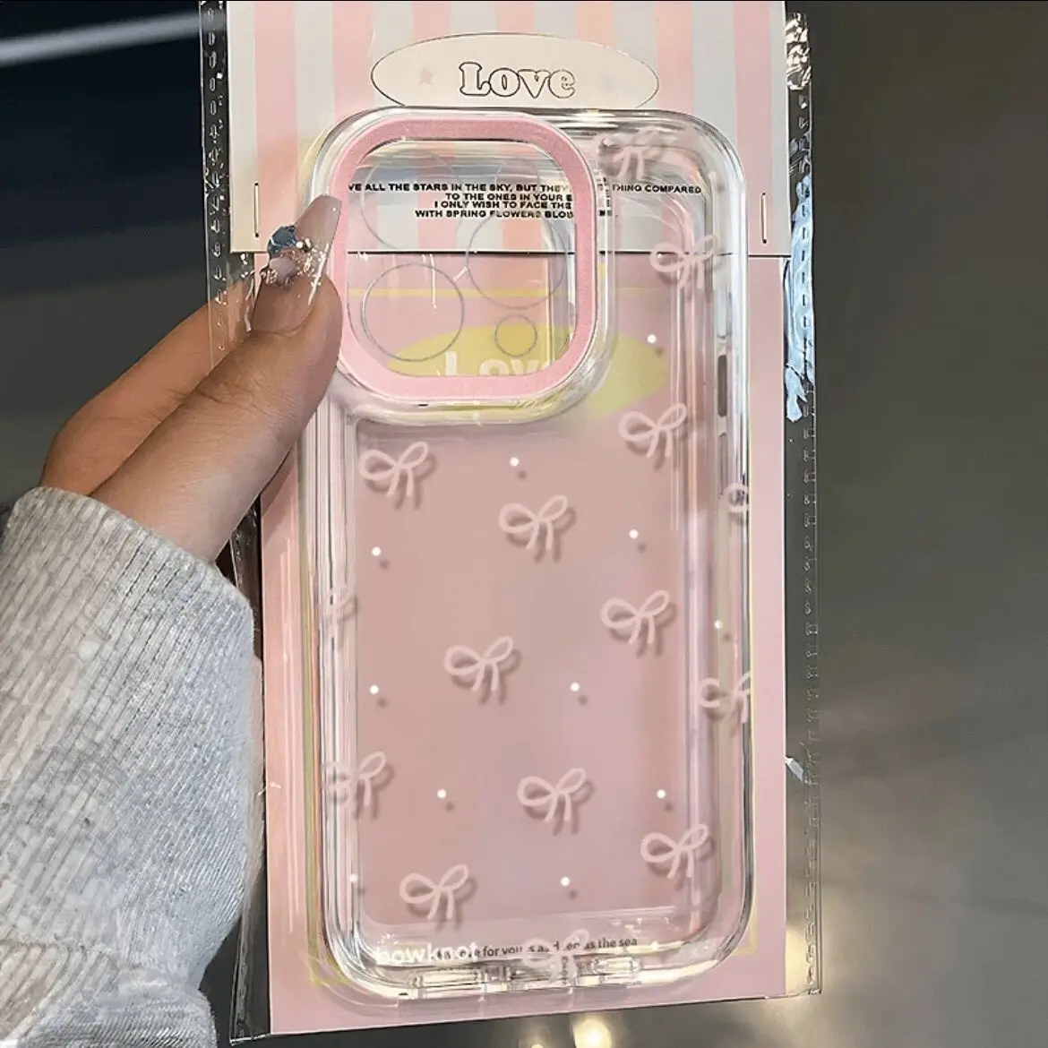 SEIRASSIM bowknots soft phone case for iphone 15 pro max 14 plus 13 11 12 silicone back cover for iphone xr xs x 7 8 se3 se2020