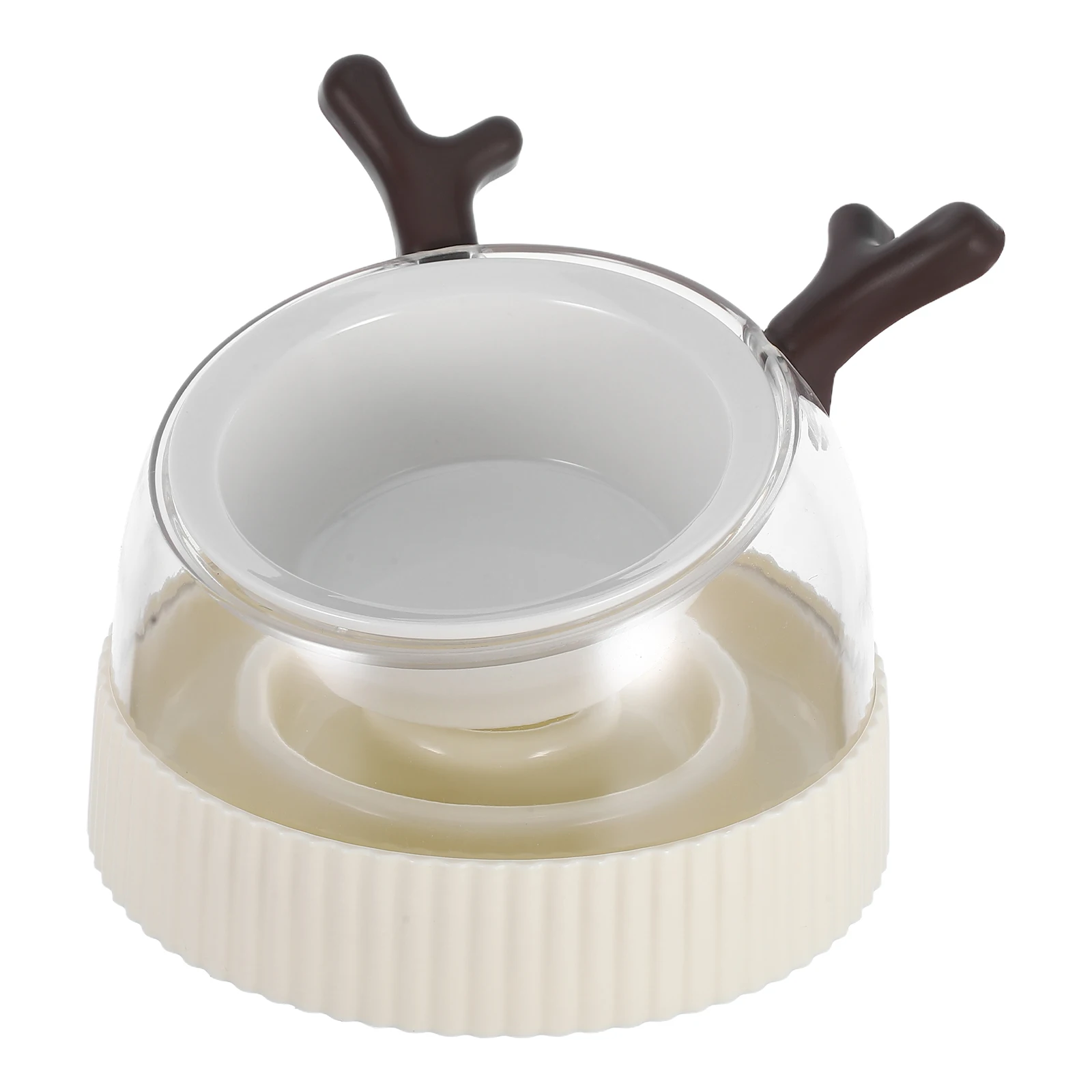 

Antispill Pet Bowl Slow Feeder Small Size Ceramic Dish for Kittens Dogs Easy Clean Feeding Slow Feeder Cat Bowl