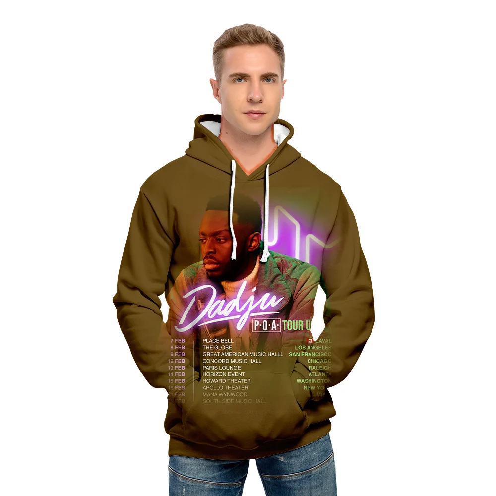 

Dadju music fans hoodies Printed novely cosplay hoodies sweatshirt casual hoodies swearshirt streetwear hoodies gife