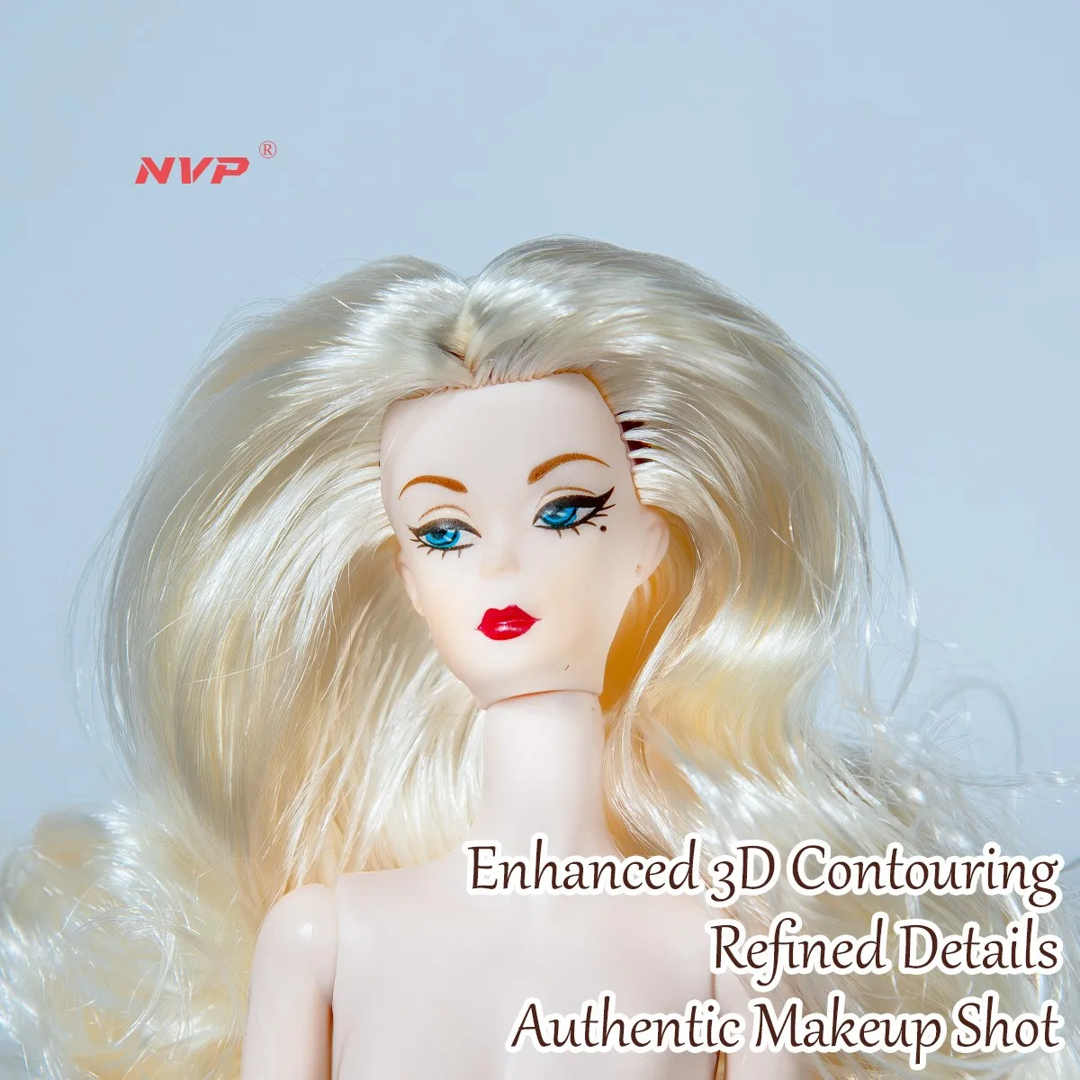 12関節BJDモデル、1/6スケール、精巧な変更可能なメイクアップ、12.6インチプレミアムギフト（衣類なし）