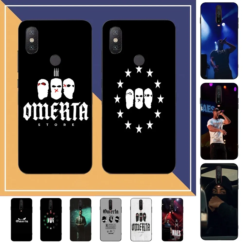 O-Omerta Maes Phone Case For Redmi Note 4 X 5 A 6 7 8 T 9 9S 10 11 11S 11Epro Poco M3 pro