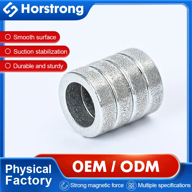 

D10.2mm-d6x3mm N38 Permanent NdFeB Strong Magnets with Hole Magnetic Magnet Custom Size DIY Tool Accessory Round Magnets