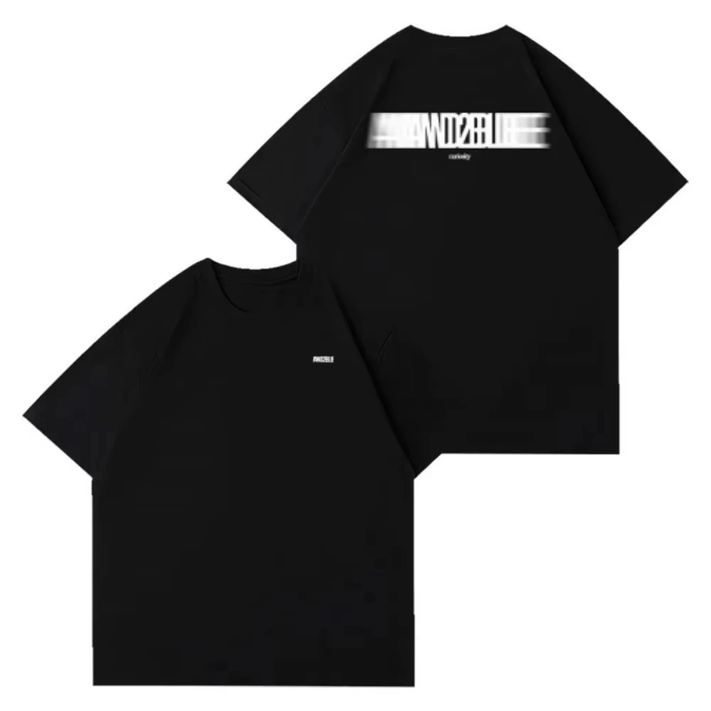 2026 AND2BLE Concert TShirt Men Women Vintage Loose Short Sleeve Tee Casual Oversized Streetwear Zhanghao Yujin Ricky Fans