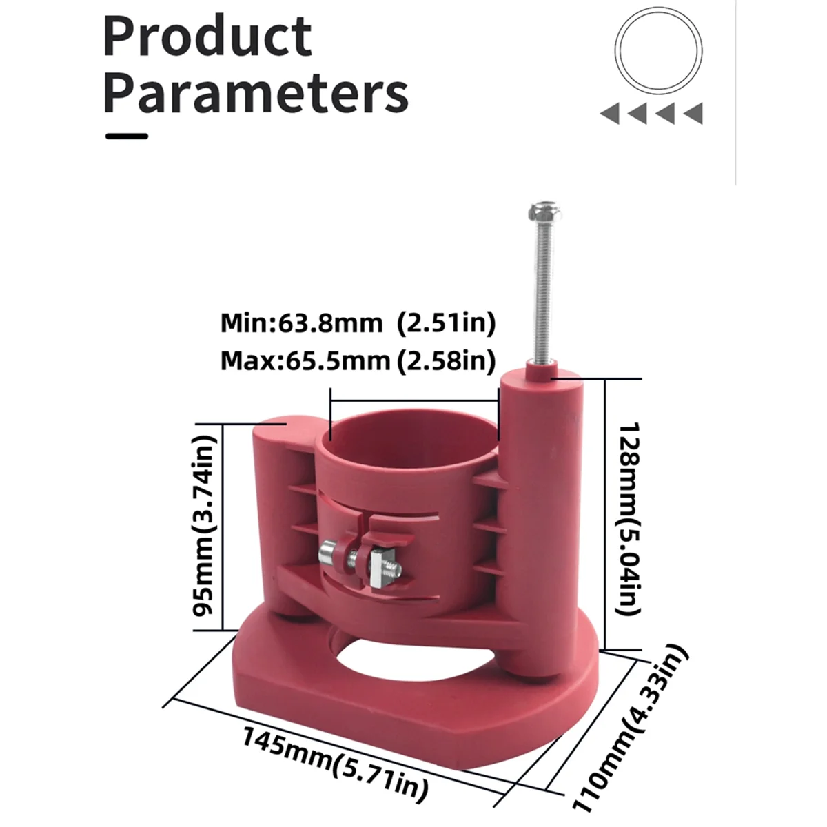 A83Z Precision Router Lift -Router Table Lift System -Router Plate Insert for Quick, Accurate, Reliable & Repeatable Setups