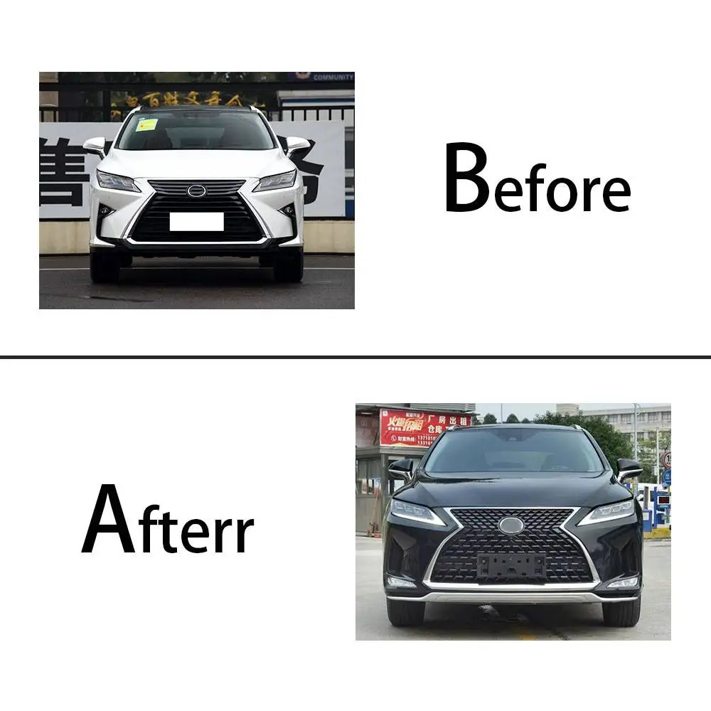 High Quality Kit for Lexus 2016-2019 RX 350 450h Upgrade 2020 OEM Front Bumper Body Kit with LED Headlights and Tail Lights