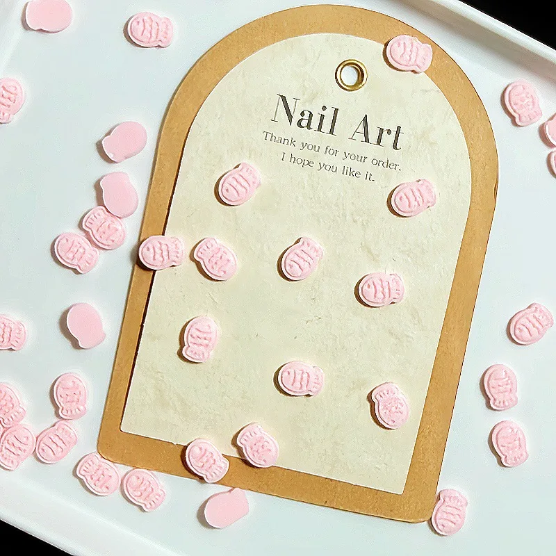 10×12mm Imitation Sugar Frosted Fish Pancake Resin Miniatures 50/100Pcs Fake Snack For Slime Filler Handmade Decor