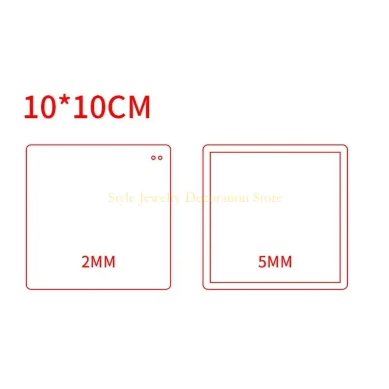 D46E DIY Акриловые зубки и пластины для зыбука